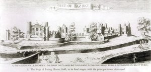 O Cerco da Casa Baseando-se, 1645 de Wenceslaus Hollar