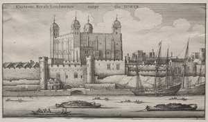 A torre, Londres. de Wenceslaus Hollar