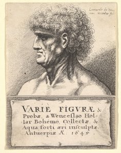 Página de título de várias figuras também corretamente, 1645.