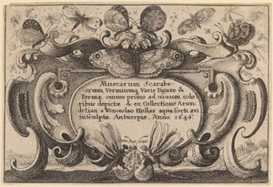 Folha de rosto de Wenceslaus Hollar