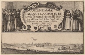 Folha de rosto de Wenceslaus Hollar