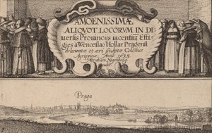 Folha de rosto, 1635. de Wenceslaus Hollar