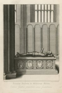 Túmulo de John Beauchamp de Wenceslaus Hollar