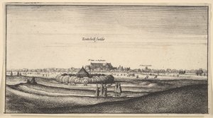 Tootehill coloca vários lugares ... uma perspectiva muito agradável, 1625-77. de Wenceslaus Hollar