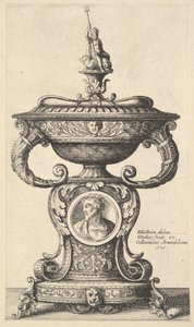 Duas chávenas tratadas, 1646. de Wenceslaus Hollar