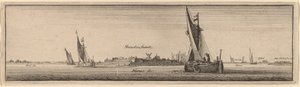 Vista de Shenckenschantz de Wenceslaus Hollar