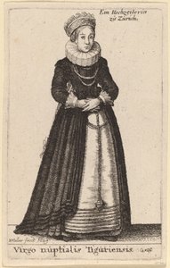 Casamento da empregada tiguriana de Wenceslaus Hollar
