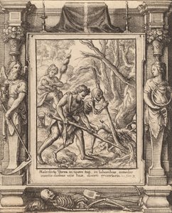Quando Adam Delved, 1651. de Wenceslaus Hollar