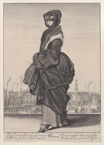 Winter, de The Seasons, 1643-44., 1643-44. de Wenceslaus Hollar