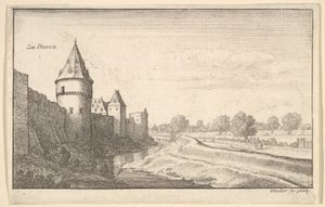 Em Düren, 1664. de Wenceslaus Hollar