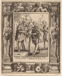 Advogada de Wenceslaus Hollar after Hans Holbein the Younger after Abraham van Diepenbeeck