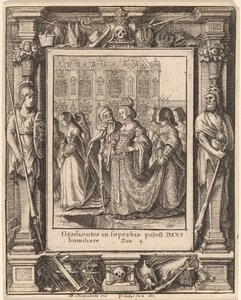 Imperatriz de Wenceslaus Hollar after Hans Holbein the Younger after Abraham van Diepenbeeck