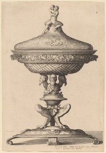 Cálice Ornamentado de Wenceslaus Hollar after Hans Holbein the Younger