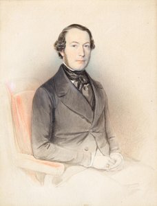 Retrato de um cavalheiro de Wenzel Schránil