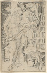O sonho do médico de Wenzel von Olmutz, after Albrecht Dürer