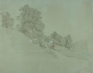 Paisagem de encosta de Werner Holmberg