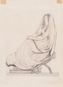 Mulher sentada de Werner Holmberg