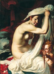 Vênus e Cupido de Werner Jacobsz van den Valckert