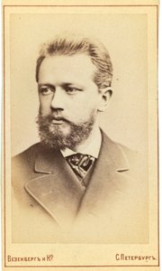 Pyotr Tchaikovsky, compositor russo, século XIX.   de Wesenberg