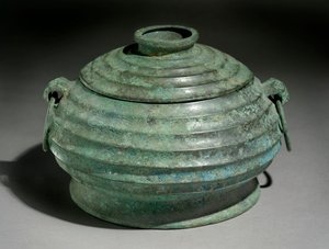 Ritual recipiente de comida ou gui (bronze)