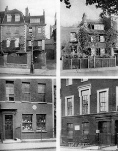 Lares de pintores famosos, Londres, 1926-1927