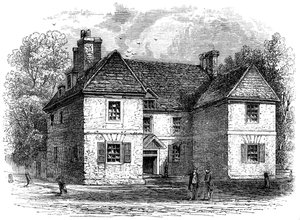 William Penns House, Filadélfia, Pensilvânia, final do século XVII-início do século XVIII c1880