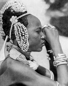 Uma menina nigeriana, 1936
