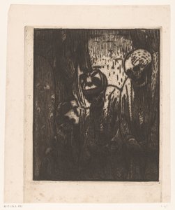 Catacombe, Palermo (título original sobre o objecto) de Wijnand Otto Jan Nieuwenkamp (signed by artist)