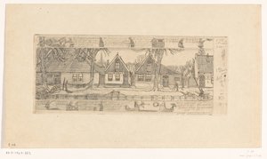 O bairro do agricultor, Edam (título original) de Wijnand Otto Jan Nieuwenkamp (signed by artist)
