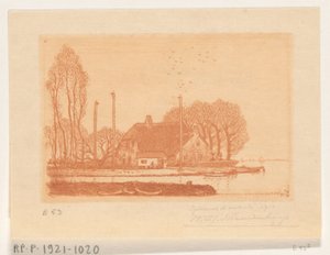 Casa na água em Oude Wetering De Oude Wetering (título original)