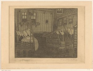 Casas no porto de Enkhuizen
Buurtje in Enkhuizen (título original) de Wijnand Otto Jan Nieuwenkamp (signed by artist)