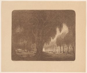 Weltevreden (título original sobre o objecto) de Wijnand Otto Jan Nieuwenkamp (signed by artist)