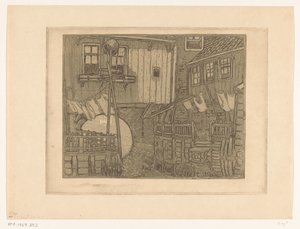 Casas no porto de Enkhuizen
Buurtje in Enkhuizen (título original) de Wijnand Otto Jan Nieuwenkamp