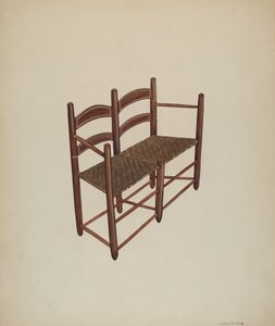 Cadeira de Carro de Boi, c. 1939. de Wilbur M Rice