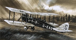 Um De Havilland DH98 da Aircraft Transport  Travel Ltd. de Wilf (20th century) Hardy