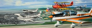 Exposição aérea de Wilf (20th century) Hardy