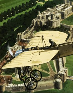 O primeiro serviço de correio aéreo da Grã-Bretanha de Wilf (20th century) Hardy
