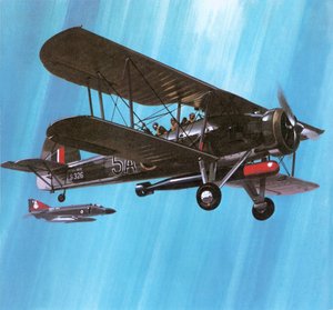 Fairey Swordfish de Wilf (20th century) Hardy