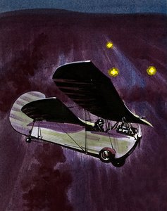 A invenção de Henri Mignet, o Pou de Ciel de Wilf (20th century) Hardy
