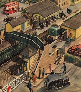 Estação ferroviária, Inglaterra