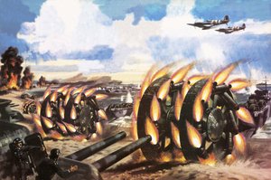 O poderoso Panjandrum, a arma que não funcionou de Wilf (20th century) Hardy