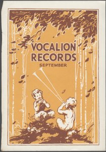 Vocalion Records Bulletin, 1920s