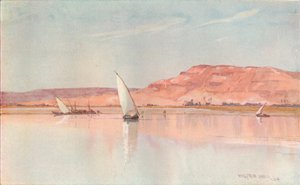 No Nilo, c1900