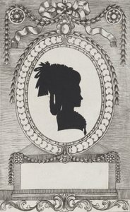 Silhueta da Condessa Lodroni, 1784-1834. de Wilhelm Ackermann