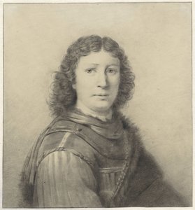 Retrato de um jovem com colarinho e corrente de Wilhelm Adrian Netscher