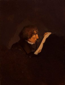 Retrato de Heinrich Crola de Wilhelm Bendz