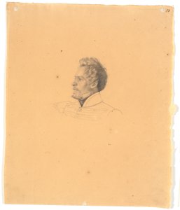 Retrato do medalhista Christen Christensen de Wilhelm Bendz