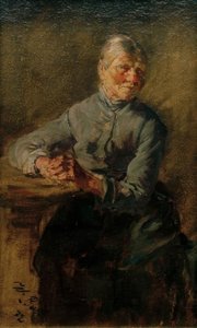 Mulher velha de Wilhelm Busch