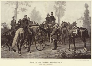 Encontro do Príncipe Bismarck e Napoleão III