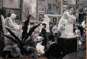 Na Exposição Internacional de Arte de Viena de 1882 de Wilhelm Gause
